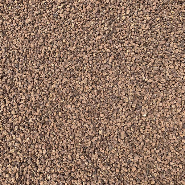 pea gravel is smaller and smoother than other types of landscaping rocks, providing a more uniform look